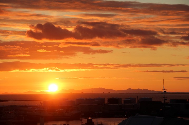 sunset_Reykjavik