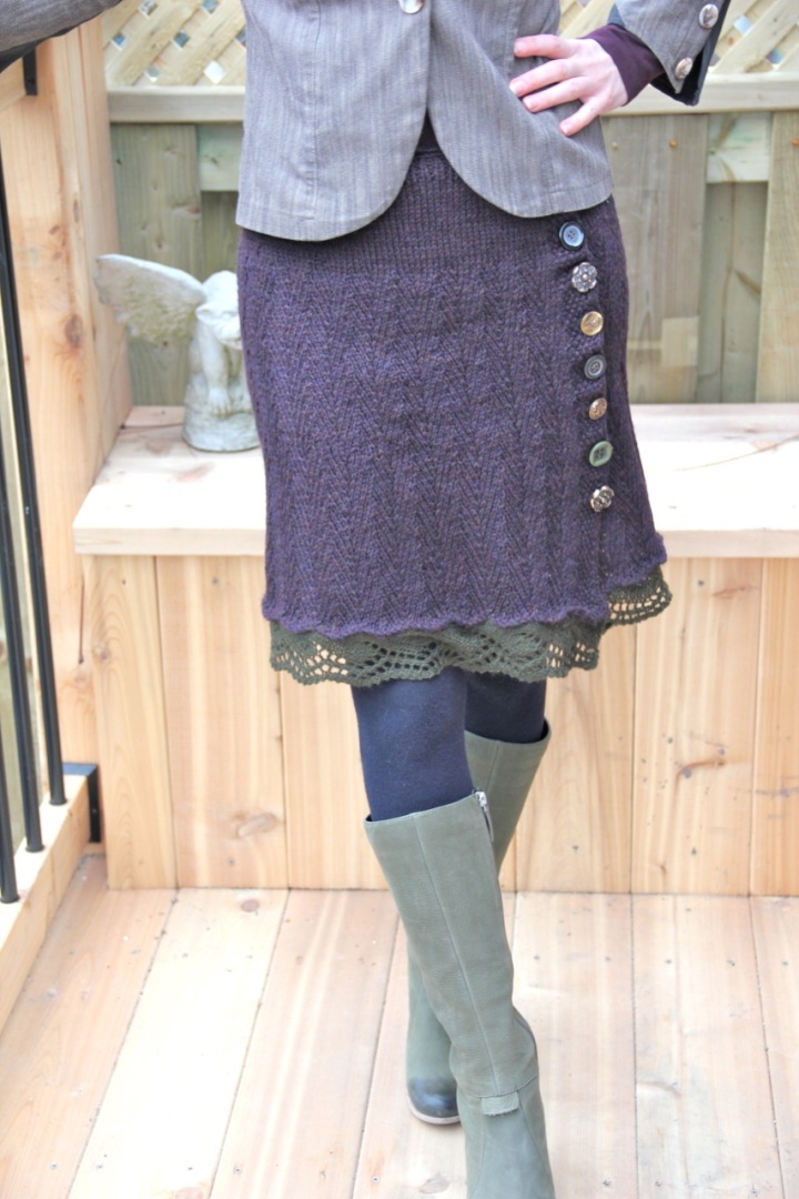 Frivolous at Last - Chelsea Knitted Skirt
