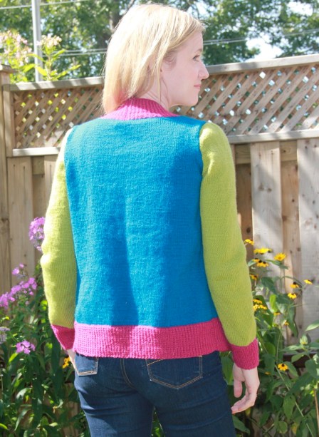 Erika colour block cardigan