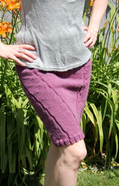 Plum Heather Skirt