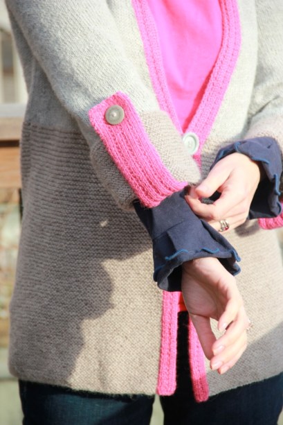 Annika Cardigan Sleeve Detail