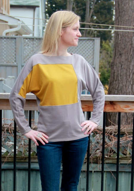 Batwing shirt from McCall's 6792