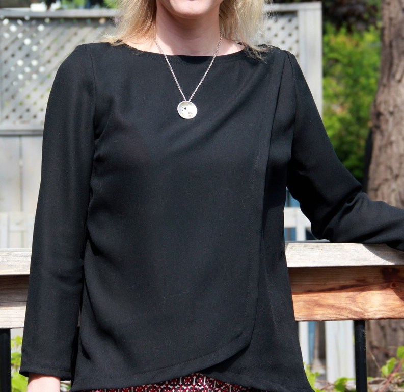 Burda wrap blouse 04/2014 #115