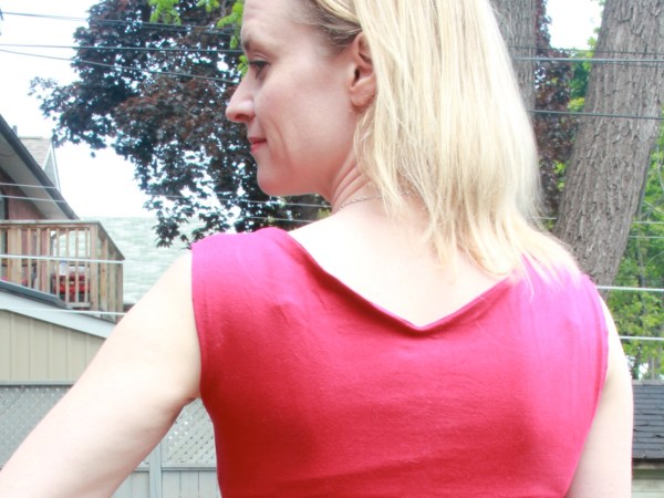 Burda Cap Sleeve V-neck Dress 06/2014 #102