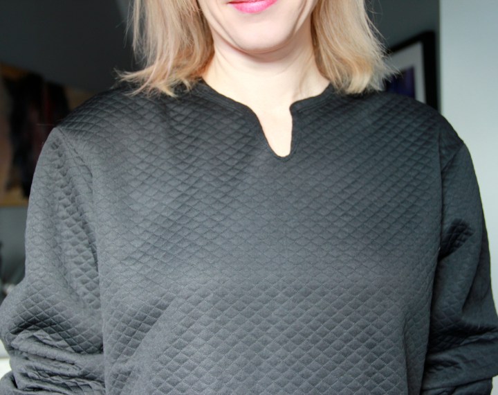 Burda 01/2015 #107 baggy sweater