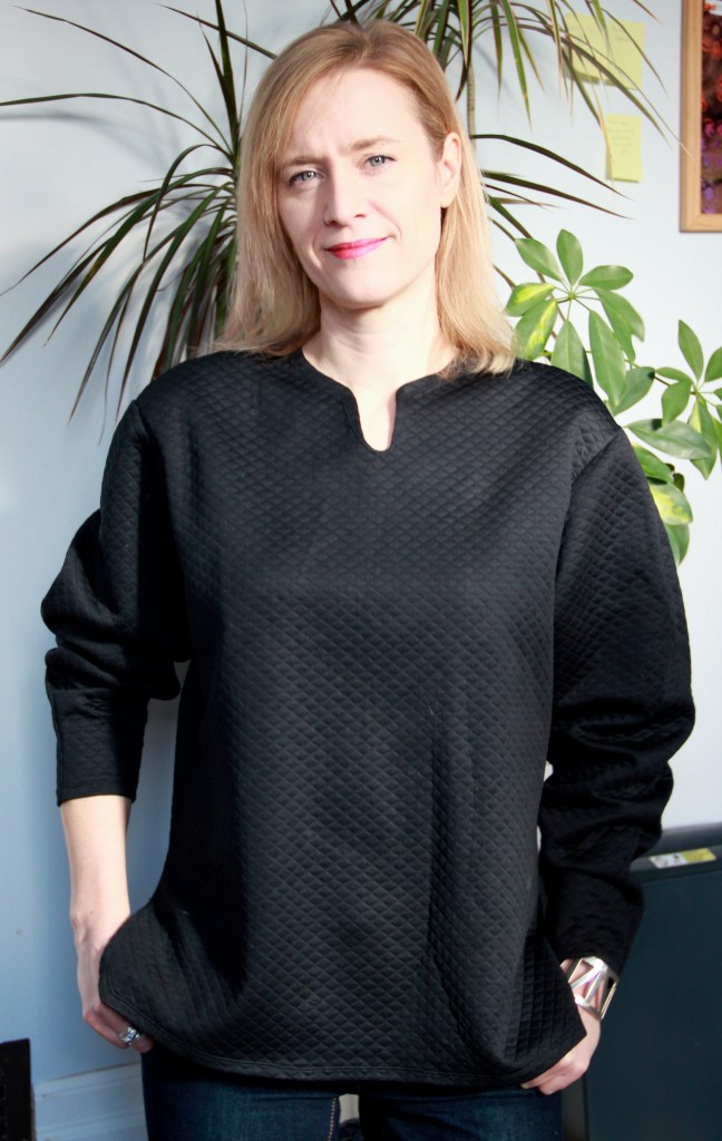Burda 01/2015 #107 Baggy sweater