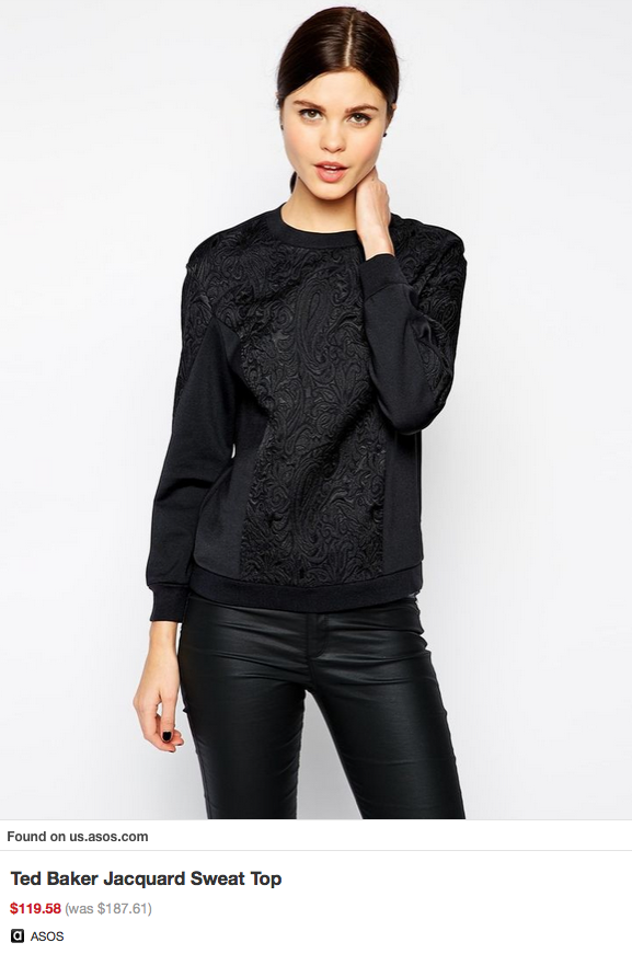 Ted Baker Jacquard Top