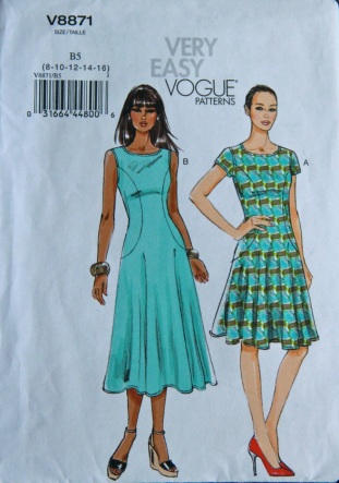 Vogue 8871 dress pattern
