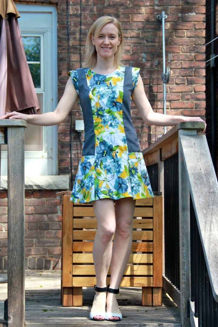 Frivolous At Last - Vogue 1449 Mini Dress