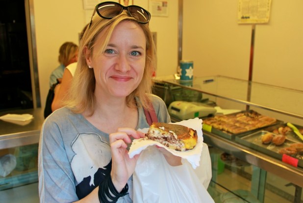 Forno del Ghetto chocolate cheesecake. YUM!