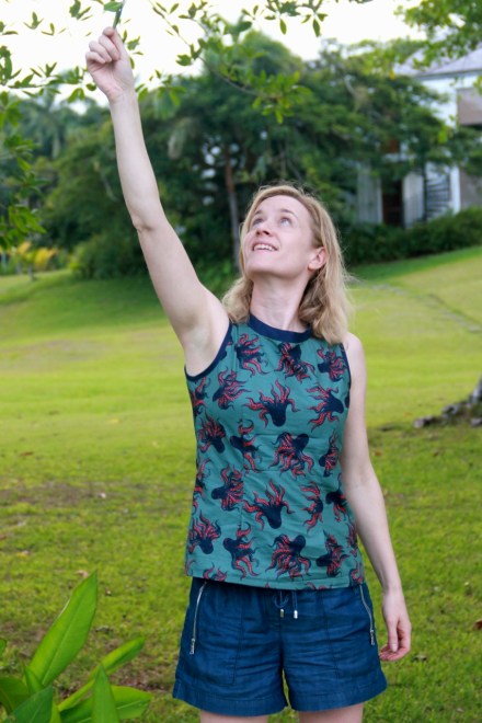 Burda 7051 octopus top