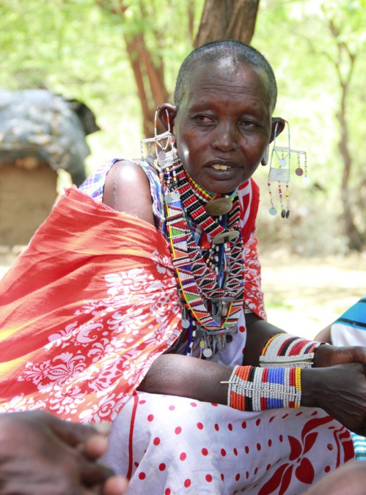 Maasai woman