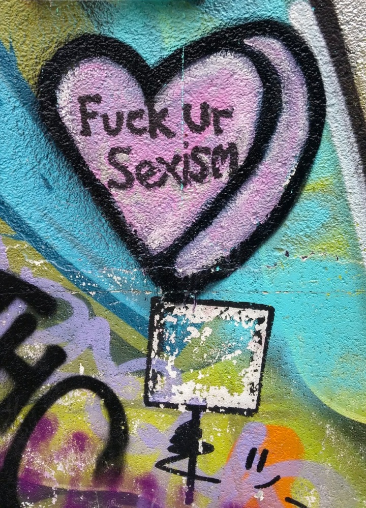 Fuck ur Sexism graffiti