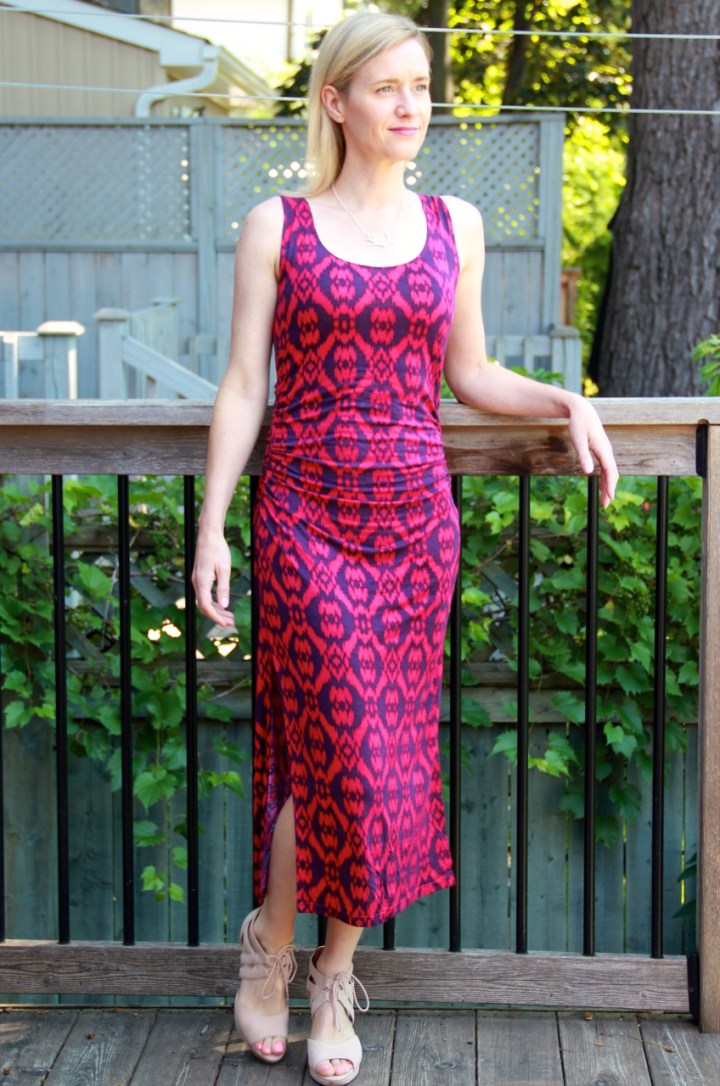 BurdaRuchedSheathDress4