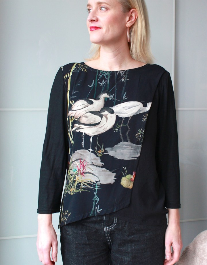 Frivolous at Last - BurdaStyle Wrap Blouse