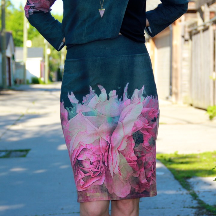 Frivolous at Last - Burda Wrap Blouse and Love Notions Sybil Illusion Skirt