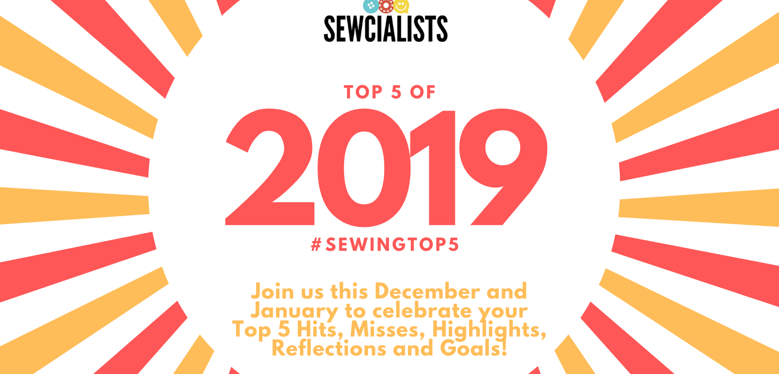 Sewcialists Top 5 of 2019 #sewingtop5
